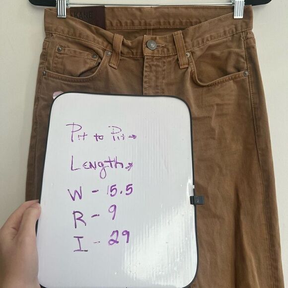 J Brand Kane Men's Sum Straight Legs Denim Jeans In Brown Size 29 - Picture 4 of 9